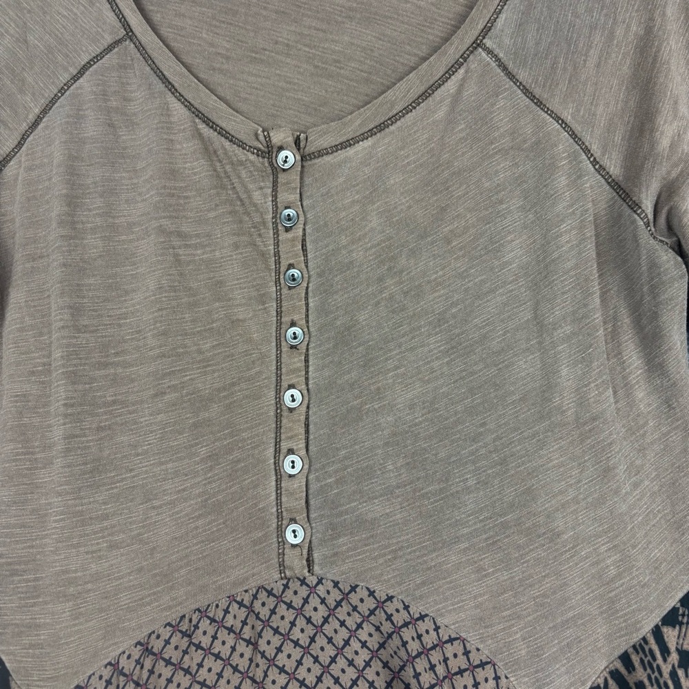 Indigo Thread Co Boho Patchwork Lagenlook Tunic D… - image 5